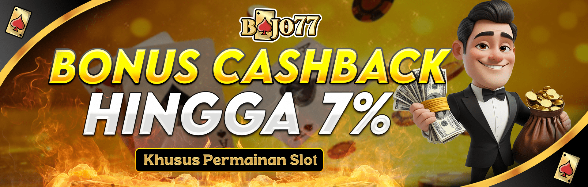 CASHBACK SLOT HINGGA 7%