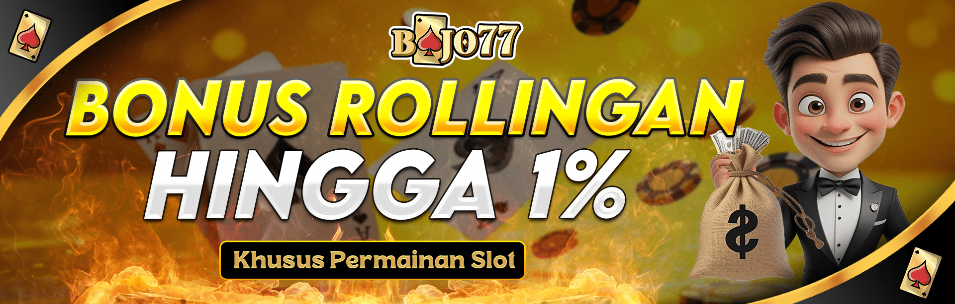 ROLLINGAN SLOT 1%